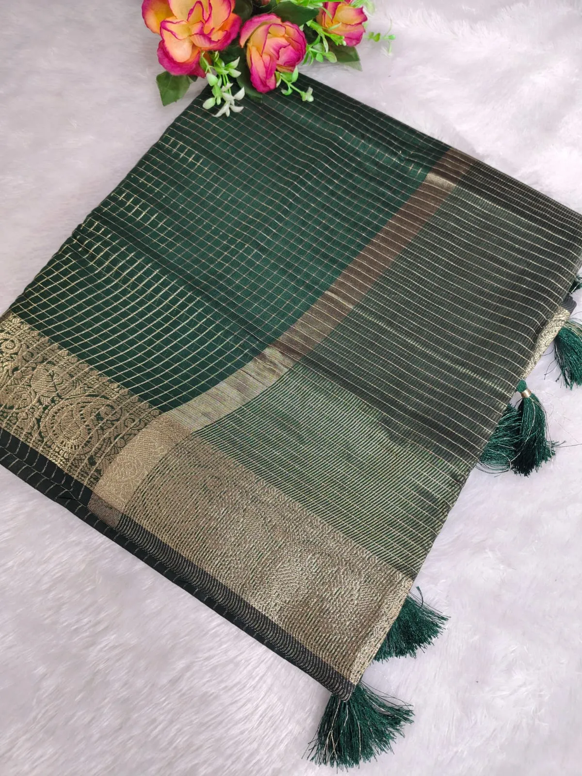 KOTA CHECKS SAREE