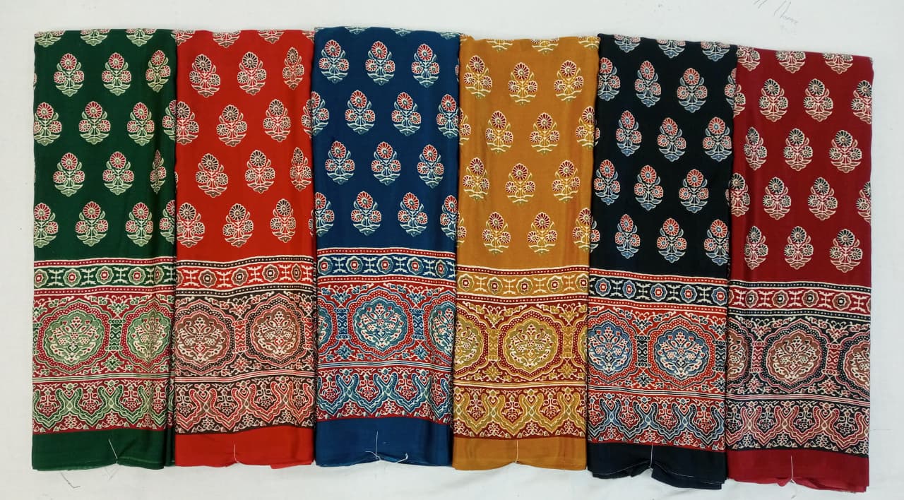 Ajrak silk