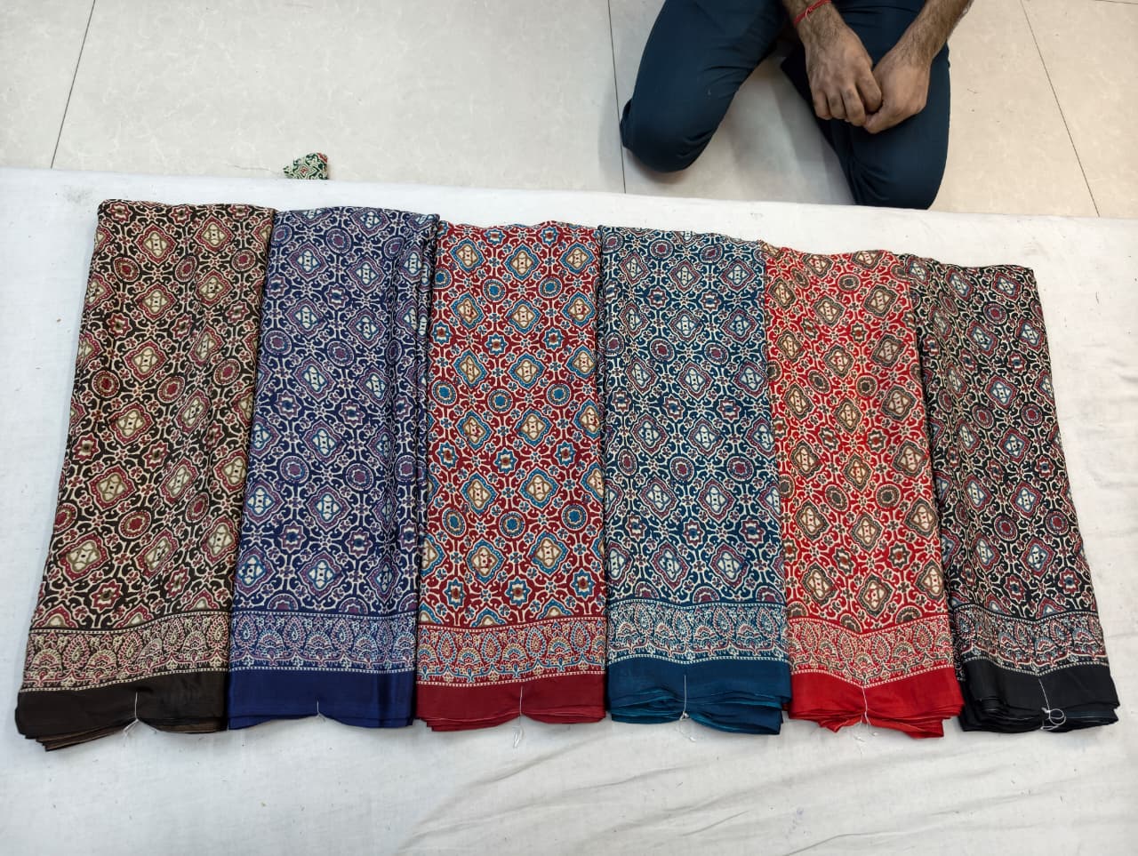 Ajrak silk