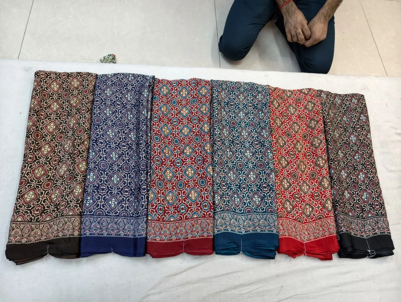 Ajrak silk