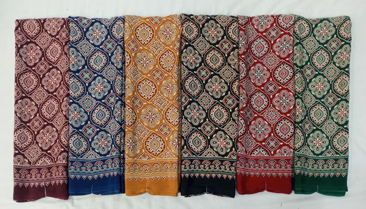 Ajrak silk