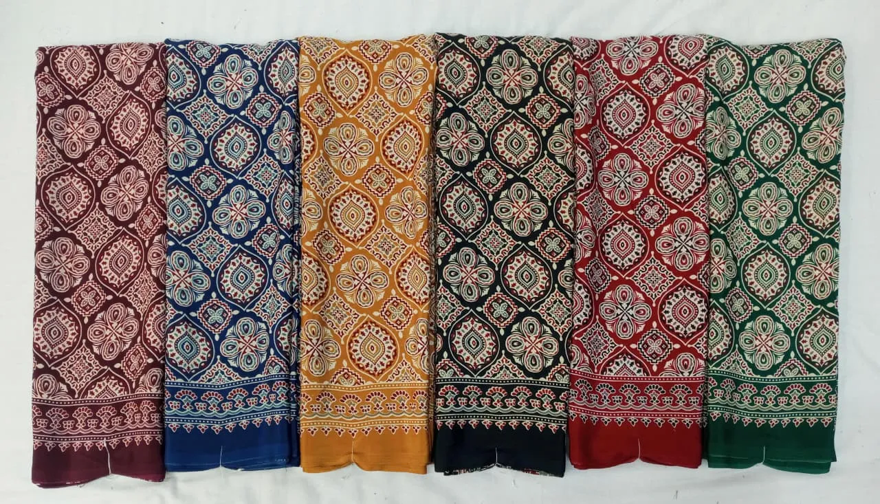 Ajrak silk