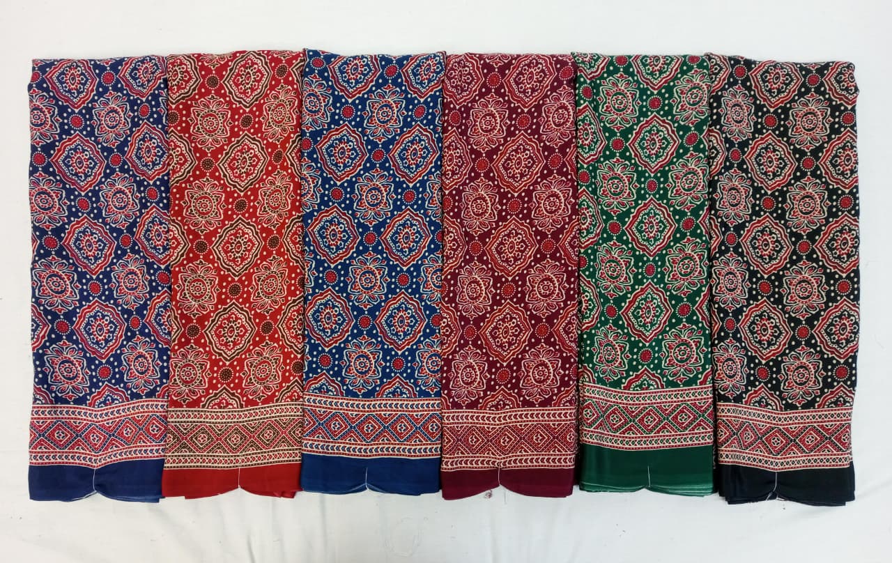 Ajrak silk