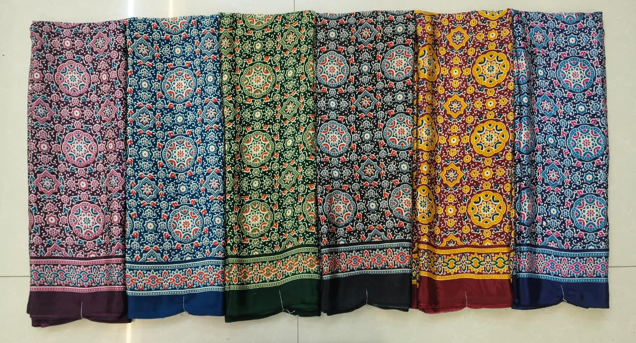 Ajrak silk