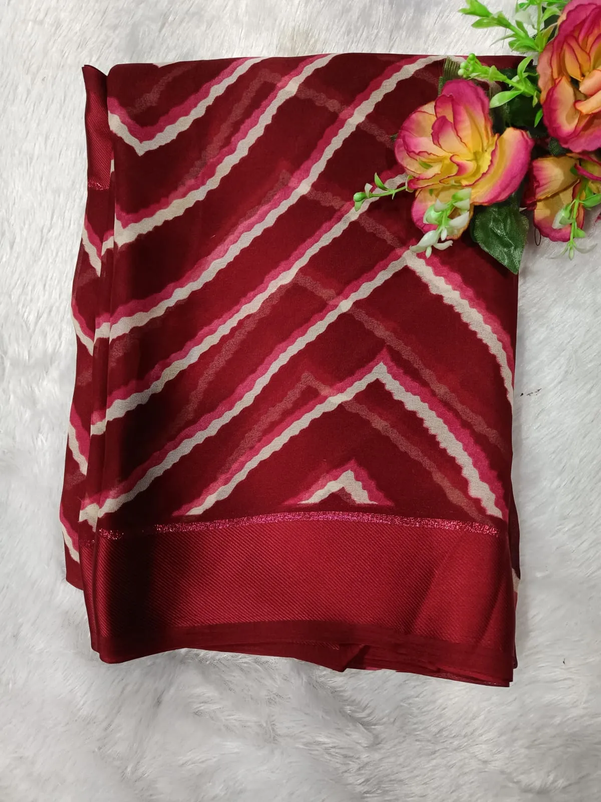 TRENDING GEORGETTE LEHRIYA SAREE